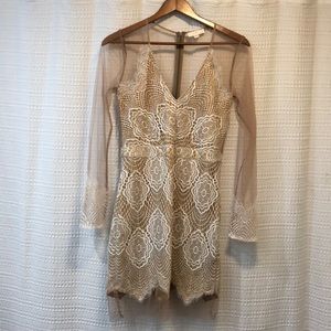Luxxel White Lace Dress